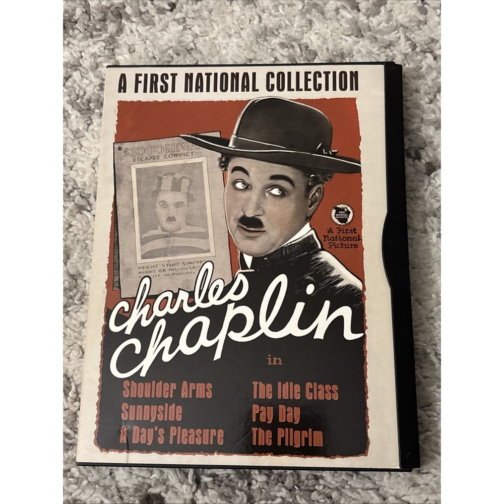Charles Chaplin DVD 1918-1923 First National Collection Silent Classics